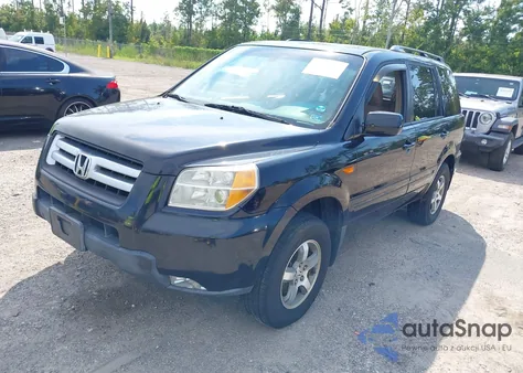 2007 Honda Pilot Ex-L z USA, uszkodzony, nr VIN 5FNYF18667B010284